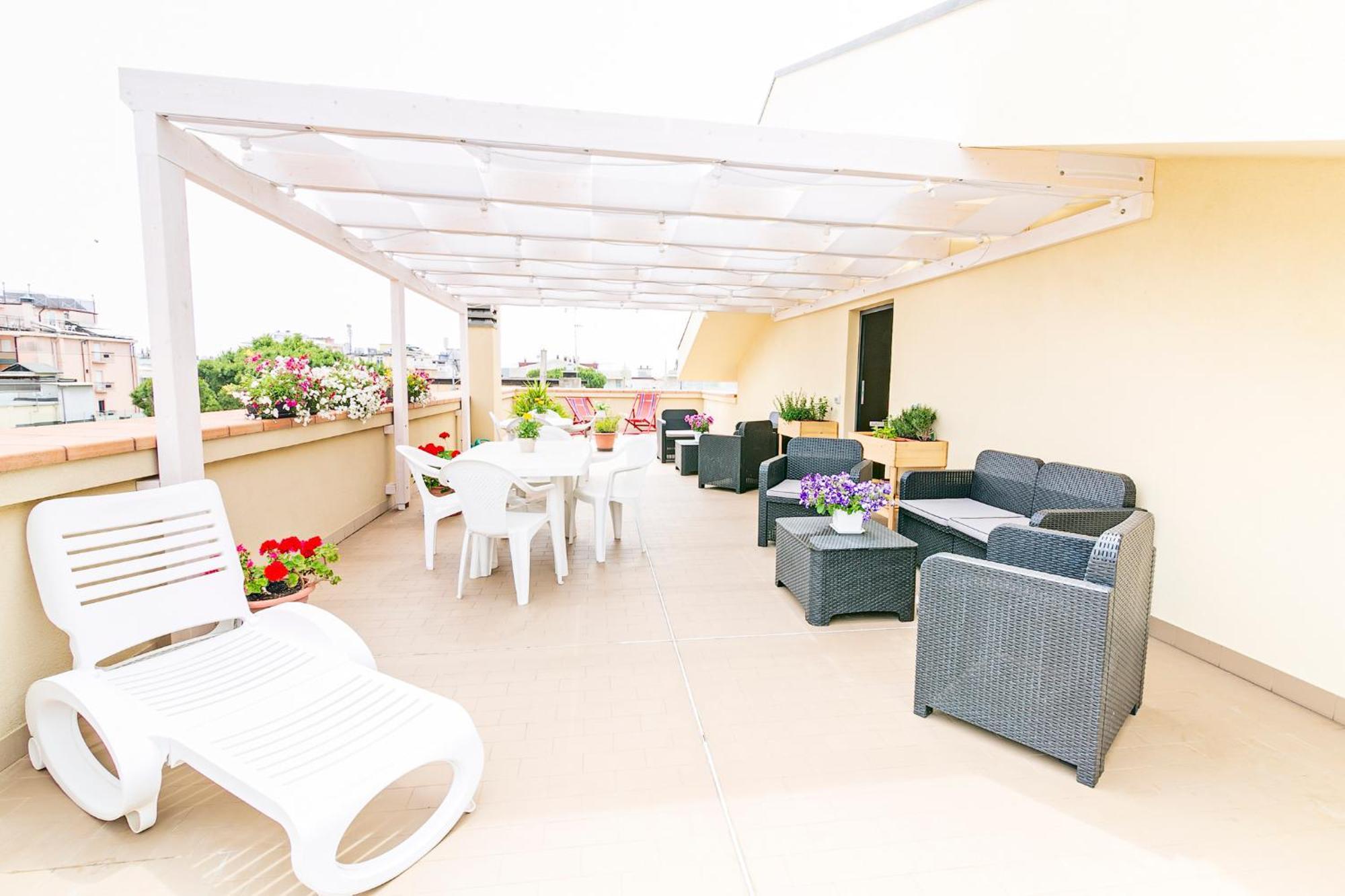 Residence Hotel Le Stelle Ріміні Екстер'єр фото